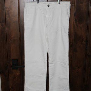 white banana republic boot cut jeans